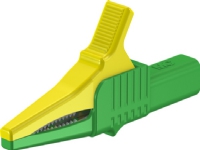 MC XKK-1001 Testklämma Grön Gul mässing CAT II Nickel 1000 V