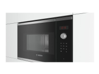 Bosch Serie | 4 BFL523MS0 - Mikrobølgeovn - innebygd - 20 liter - 800 W - rustfritt stål