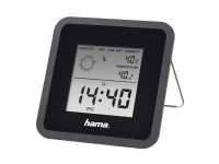 Hama TH50 – Värmehygrometer – digital – svart