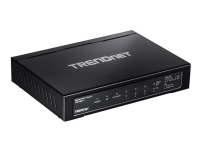 Bilde av Trendnet Tpe Tg611 - Switch - 4 X 10/100/1000 (poe+) + 1 X 10/100/1000 (opplink) + 1 X Gigabit Sfp - Stasjonær - Poe+ (65 W) - Taa-samsvar