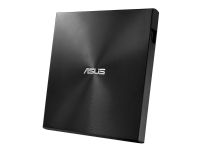 ASUS ZenDrive U9M SDRW-08U9M-U – Diskenhet – DVD±RW (±R DL) – 8x/8x – USB 2.0 – extern – svart – för 15  ROG Strix G15  ROG Zephyrus Duo 15  ROG Zephyrus G14  TUF505  ZenBook 13
