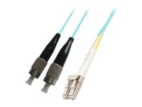 MicroConnect – Patch-kabel – FC multiläge (hane) till LC multiläge (hane) – 1 m – fiberoptisk – duplex – 50/125 mikron