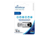 MediaRange USB Flexi-Drive - USB flash-stasjon - 8 GB - USB 2.0 PC-Komponenter - Harddisk og lagring - USB-lagring