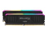 Ballistix MAX RGB – DDR4 – sats – 16 GB: 2 x 8 GB – DIMM 288-pin – 4000 MHz / PC4-32000 – CL18 – 1.35 V – ej buffrad – icke ECC – svart