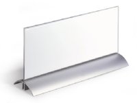 Bilde av Durable 820319, Akryl, Aluminium, Sølv, Gjennomsiktig, Monokromatisk, Rektangel