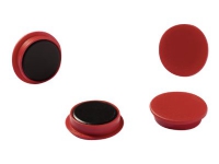 DURABLE - Magnet - 3,2 cm diameter - hvit (en pakke 20) interiørdesign - Tilbehør - Magneter