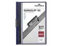 Produktfoto för Durable Klämmapp Duraclip 2209 A4 6mm midnattsblå