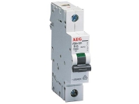 AEG Automatiska säkringar B 13A 1 polB egenskap6kA kortslutningskapacitet230/400V AC 18 mm bred