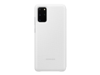 Samsung LED View Cover EF-NG985 – Vikbart fodral för mobiltelefon – vit – för Galaxy S20+ S20+ 5G