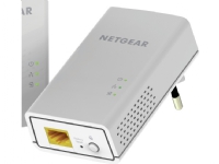 NETGEAR Powerline PL1000 – PowerLine adaptersats – GigE HomePlug AV (HPAV) 2.0 – vägginsticksbar (paket om 2)