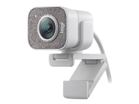 Logitech StreamCam - Webkamera - farve - 1920 x 1080 - 1080p - audio - USB-C 3.1 Gen 1 - MJPEG, YUY2 - WHITE PC tilbehør - Skjermer og Tilbehør - Webkamera