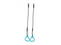 Produktfoto för Hörby Bruk Trapeze Rings med rep, turkos