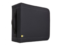 Case Logic CDW 320 - Lomme for CD/DVD-plater - 320 plater - nylon - svart PC-Komponenter - Harddisk og lagring - Medie oppbevaring