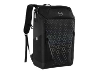 Dell Gaming Backpack 17 - Ryggsäck för bärbar dator - 17 - svart med reflekterande frontpanel i regnbågens alla färger - för Latitude 7220  Vostro 15 3510, 34XX, 35XX  XPS 13 9310, 15 9510, 17 9710