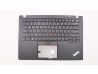 Lenovo FRU02HM210 Tangentbordskåpa Amerikanskt internationellt Tangentbord med bakgrundsbelysning Lenovo ThinkPad T490s (20NX 20NY)