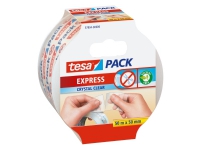 Tesapack express - Dobbelsidig tape 50 m (en pakke 12) Kontorartikler - Teip & Dispensere - Kontorteip