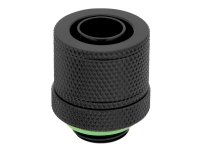 CORSAIR Hydro X Series XF Compression Fitting – Inpassning till vätskekylsystem – svart (paket om 4)