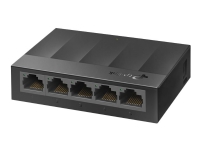 TP-Link LiteWave LS1005G - Switch - ikke-styrt - 5 x 10/100/1000 - stasjonær, veggmonterbar PC tilbehør - Nettverk - Switcher
