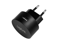 LogiLink PA0217, Innendørs, AC, 5 V, Sort Tele & GPS - Mobilt tilbehør - Diverse tilbehør