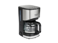 Produktfoto för Adler AD 4407, Droppande kaffebryggare, Malat kaffe, 550 W, Svart, Silver