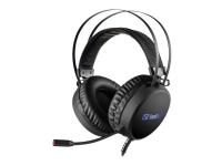 Sandberg Tyrant – Headset – full storlek – trådbunden – USB – 7.1 Virtual Surround – Svart