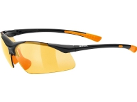 Briller Uvex Sportstyle 223 sort oransje Sykling - Klær - Sykkelbriller
