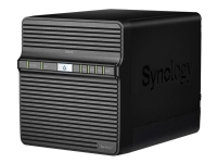 Synology Disk Station DS420j – NAS-server – 4 fack – RAID 0 1 5 6 10 JBOD – RAM 1 GB – Gigabit Ethernet – iSCSI support