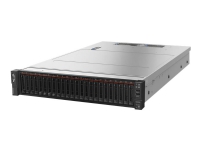 Lenovo ThinkSystem SR650 7X06 – Server – kan monteras i rack – 2U – 2-vägs – 1 x Xeon Silver 4215R / 3.2 GHz – RAM 32 GB – ingen HDD – Matrox G200 – inget OS – skärm: ingen