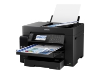 Epson EcoTank ET-16650 – Multifunktionsskrivare – färg – bläckstråle – A3 plus (311 x 457 mm) (original) – A3 (media) – upp till 25 sidor/minut (utskrift) – 550 ark – 33.6 Kbps – USB 2.0 LAN USB-värd Wi-Fi – svart