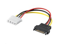 MicroConnect – Strömadapter – 4 pin intern effekt (hona) till SATA-ström (hona)