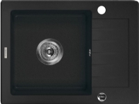 Deante enkeltskål Zorba vask med kort avløp 44 x 58 cm grafitt (ZQZ 211A) Rørlegger artikler - Kjøkken - Kjøkkenvasker