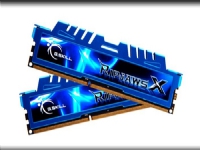G.Skill Ripjaws-X – DDR3 – sats – 16 GB: 2 x 8 GB – DIMM 240-pin – 2400 MHz / PC3-19200 – CL11 – 1.65 V – ej buffrad – icke ECC