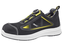 Sievi Racer Free Roller S1P, Unisex, Safety shoes, Svart, Hvit, EUE, PU lær, Tekstil