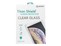 eSTUFF Titan Shield Clear Glass – Skärmskydd för surfplatta – glas – 11 – transparent – för Apple 11-inch iPad Pro (1:a generation)