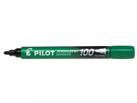Pilot Permanent Marker 100, Grønn, 1 mm, 4,5 mm Skriveredskaper - Markør - Permanenttusj