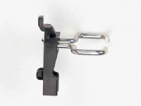 raaco CLIP 5, Passiv hållare, inomhus, Svart, Rostfritt stål