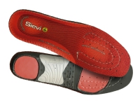 Sievi Dual Comfort Plus: Neutral Arch, Unisex, Voksen, Komfort-innersåle, Svart, Grå, Rød, EUE, 1 stykker