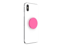 PopSockets PopGrip – Fingergrepp/vikbart ställ för mobiltelefon – neonrosa