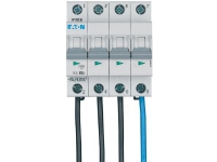 EATON Automatisk säkring 4-polig 16A B-karaktär 6 kA 230 V bredd 4 moduler