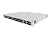 MikroTik CRS354-48P-4S+2Q+RM - Switch - L3 - 48 x 10/100/1000 (PoE+) + 4 x 10 Gigabit SFP+ + 2 x 40 Gigabit QSFP+ - stasjonær, rackmonterbar - PoE+ (700 W) PC tilbehør - Nettverk - Switcher