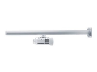 SMS Projector Short Throw 450 A/W – Monteringskomponenter (pelare) för projektor – vit aluminium – för P/N: AE013050-P1. Paketet innehåller endast stången. För fullständigt väggmontage krävs P/N: AE013050-P1.