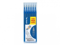 Refill Pilot Frixion Medium 0.7mm blå (6 stk.)