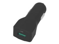 eSTUFF – Strömadapter för bil – 12 Watt – 2.4 A (USB) – mattsvart