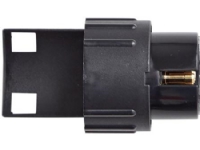 Miniadapter 12 V 7-poligt uttag på bil och 13-polig kontakt på släpvagn/husvagn