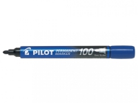 Pilot Pen Marker Pilot 100 blå rund spids (stk.)