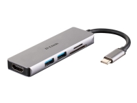 D-Link DUB-M530 – Dockningsstation – USB-C / Thunderbolt 3 – HDMI