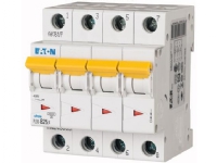 EATON Automatisk säkring 4-polig 25A C-karaktäristik 6 kA 230 V bredd 4 moduler