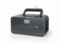 Muse M-28 DG, 1,4 kg, Sort, Bærbar CD-spiller TV, Lyd & Bilde - Stereo - Boomblaster