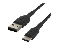 Belkin BOOST CHARGE - USB-kabel - 24 pin USB-C (hann) til USB (hann) - 1 m - svart PC tilbehør - Kabler og adaptere - Datakabler