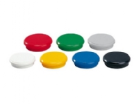 Dahle 95524, Whiteboard-magnet, Assorterte farger, 24 mm, 24 mm, 7 mm, 10 stykker Papir & Emballasje - Skilting - Skilting